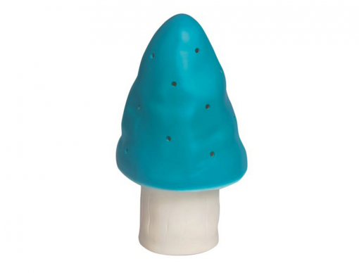 Lampe Veilleuse Petit Champignon Bleu Petrole Chambre Bebe