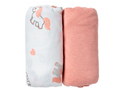 Gris Blanc Rose Lot De 3 Draps Housse Coton 60x1 Draps Pour Parc La Chambre De Bebe