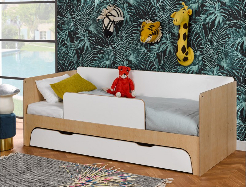 Lit banquette Songe 90x190 cm, un lit enfant design scandinave